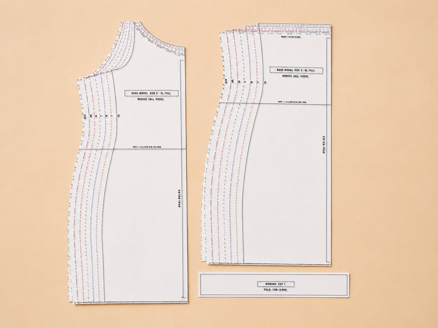 Dress Pattern (All sizes)