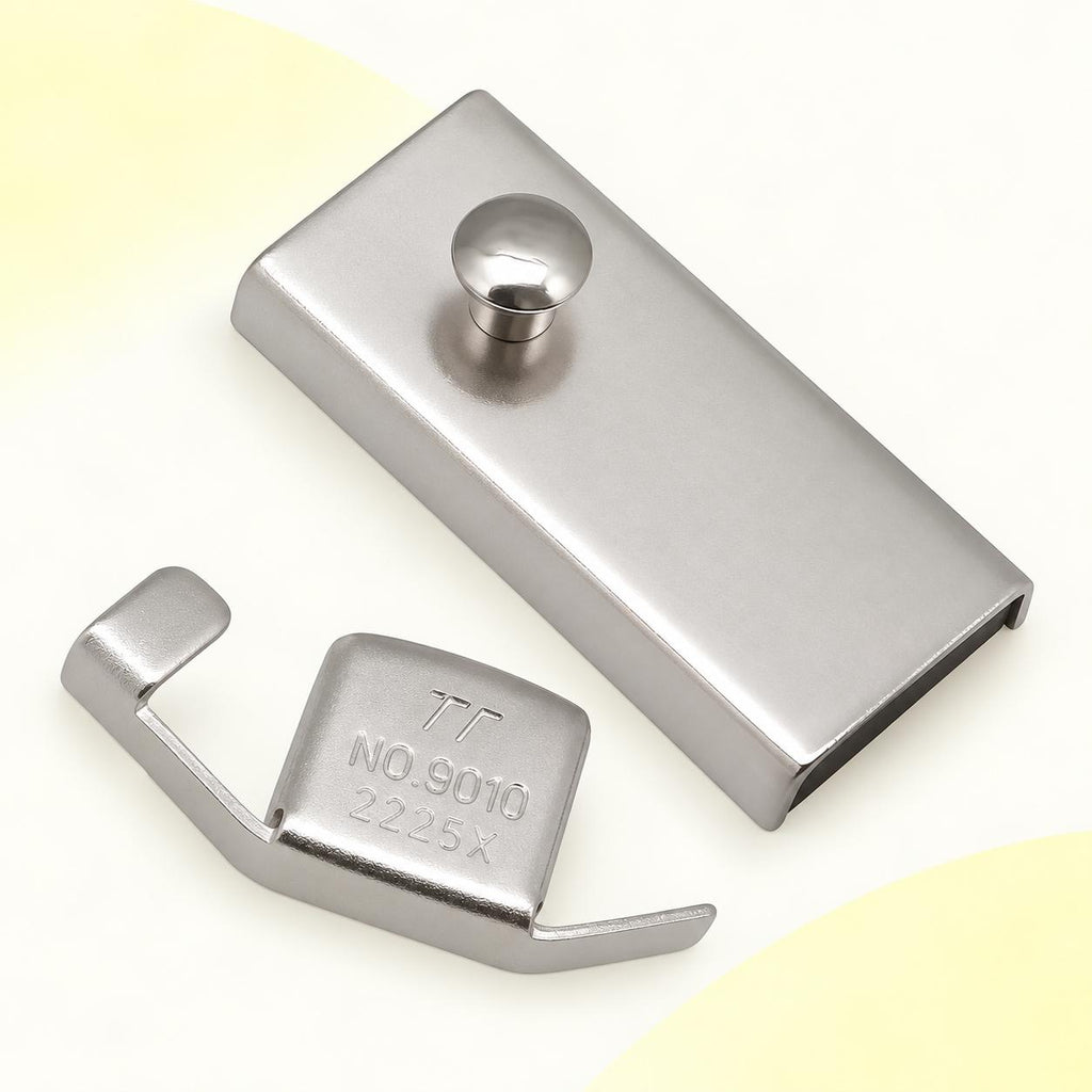 Machine magnet seam guide